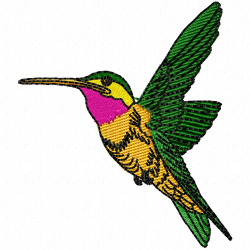 Little Woodstar Embroidery Design 1 Little Woodstar Embroidery Design 1